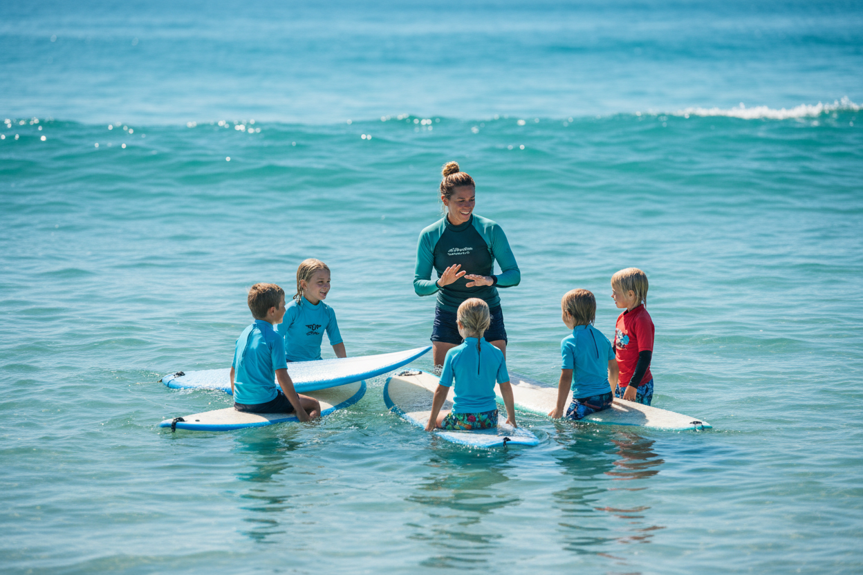 4-5 Kids Surf Group Lesson